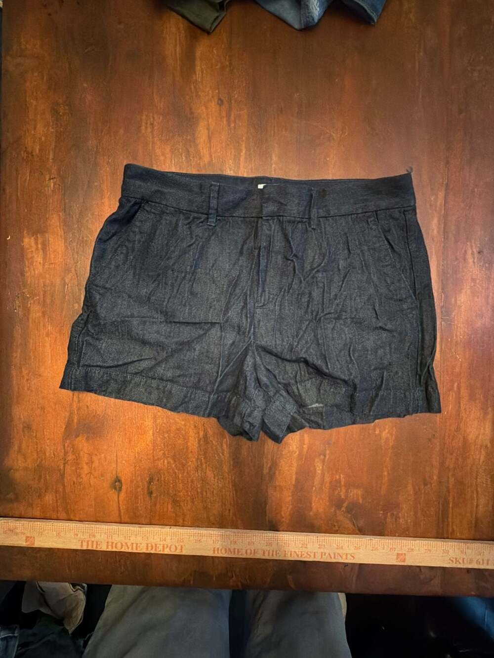 LOFT Dark Wash Denim Shorts Size 28/6